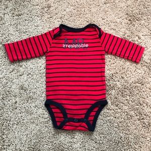 Carter's Mr. Irresistable baby long sleeve onesie